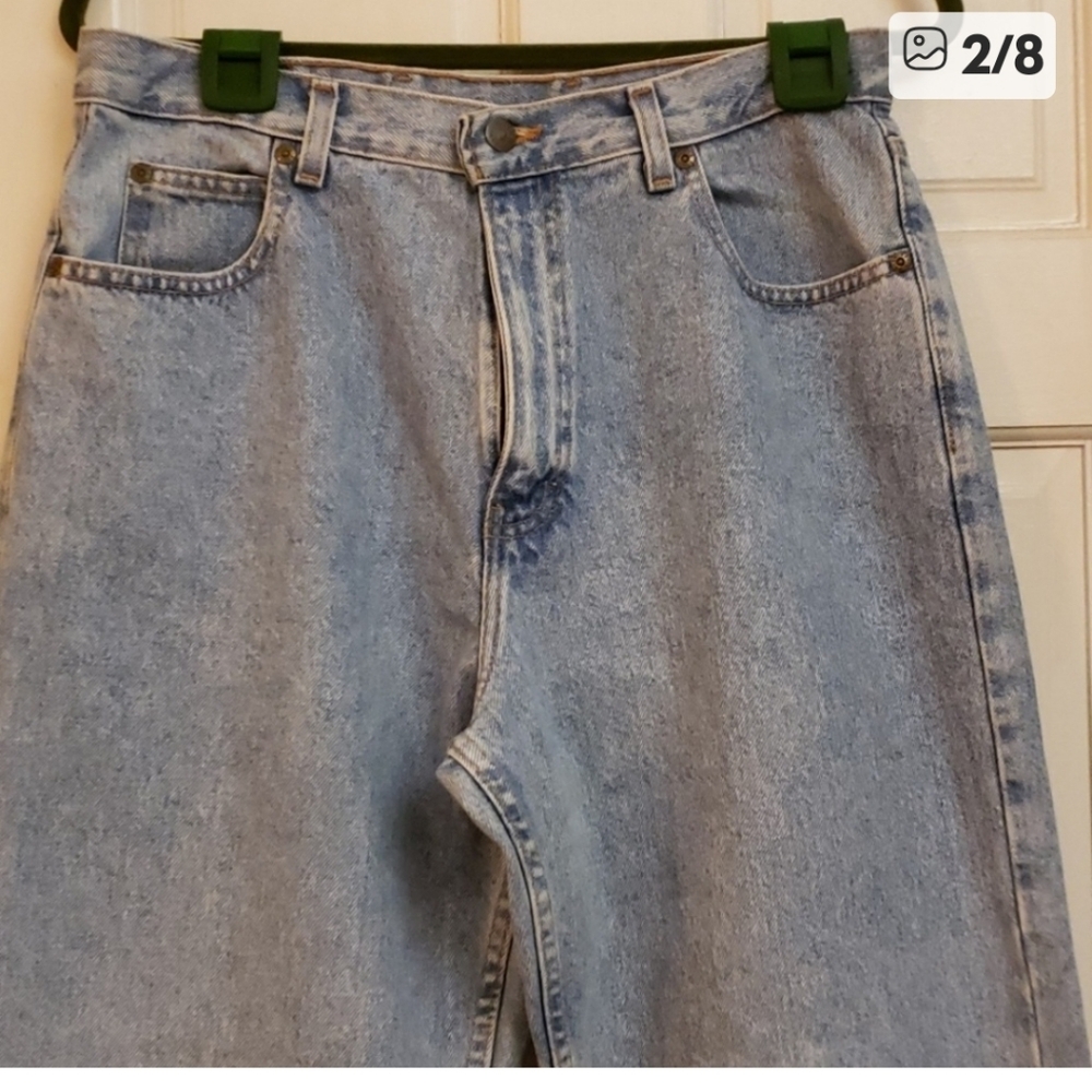 Eddie Bauer Authentic Blue Denim Jeans Since 1920 Size 14 - Picture 10 of 11